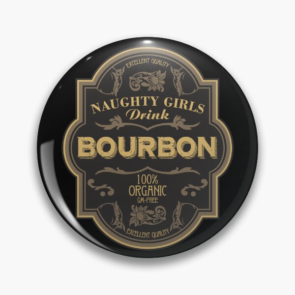 Item preview, Naughty Girls Drink Bourbon designed and sold by helenacooper.