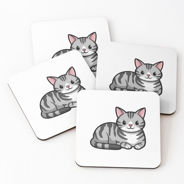 Item preview, Tabby Cat Cartoon designed and sold by KD Merch.