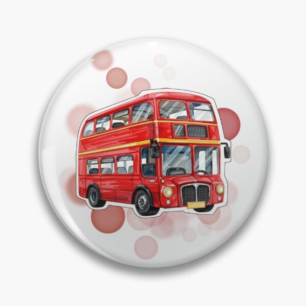 Item preview, Classic Red Double Decker Bus London UK Travel Design designed and sold by iamKRUK.