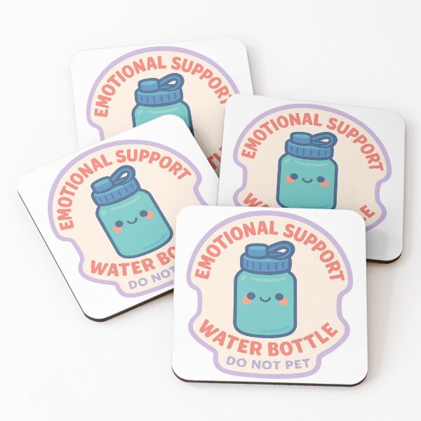 Item preview, Emotional Support Water Bottle designed and sold by Nicolette Love.