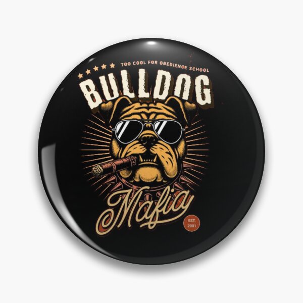 Artikelvorschau, Bulldog Downtown Groove – raue, urbane Streetwear-Kunst entworfen und verkauft von GenZFashion000.