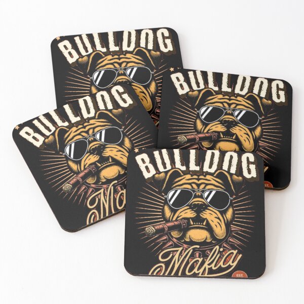 Item preview, Bulldog Downtown Groove – Gritty Urban Streetwear Art designed and sold by GenZFashion000.