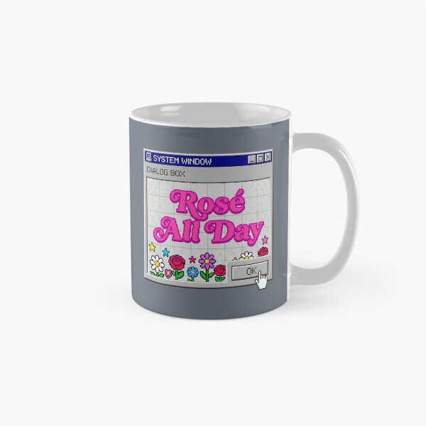 Item preview, Y2K Rosé All Day Windows Dialog Retro Digital designed and sold by SplashTastic.
