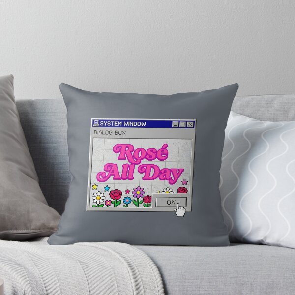 Item preview, Y2K Rosé All Day Windows Dialog Retro Digital designed and sold by SplashTastic.