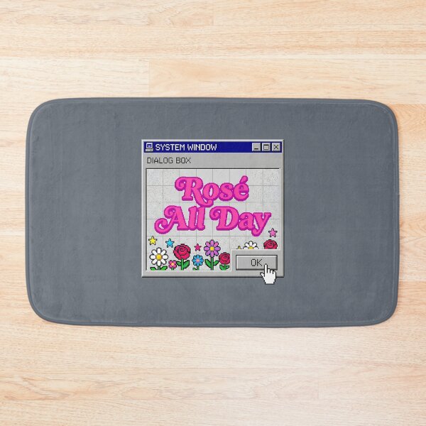 Item preview, Y2K Rosé All Day Windows Dialog Retro Digital designed and sold by SplashTastic.