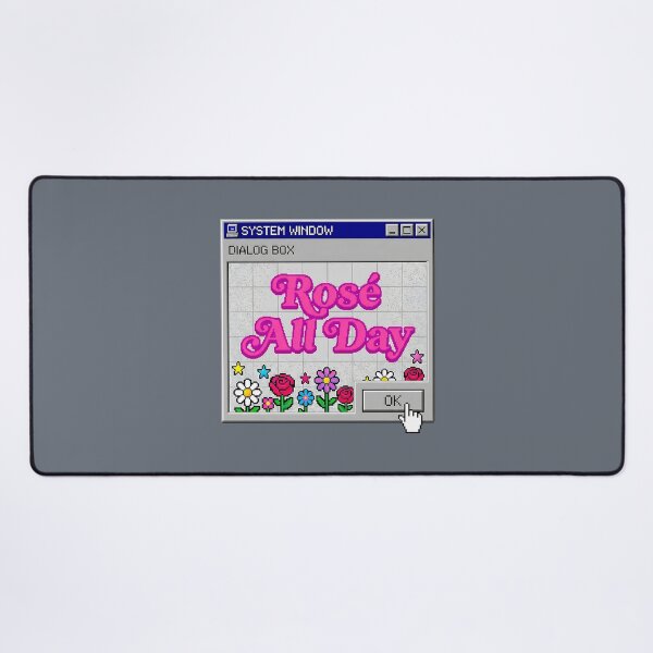 Item preview, Y2K Rosé All Day Windows Dialog Retro Digital designed and sold by SplashTastic.