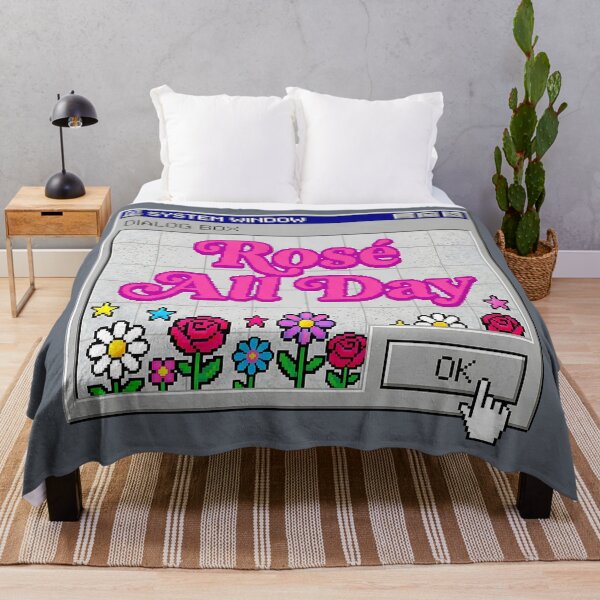 Item preview, Y2K Rosé All Day Windows Dialog Retro Digital designed and sold by SplashTastic.