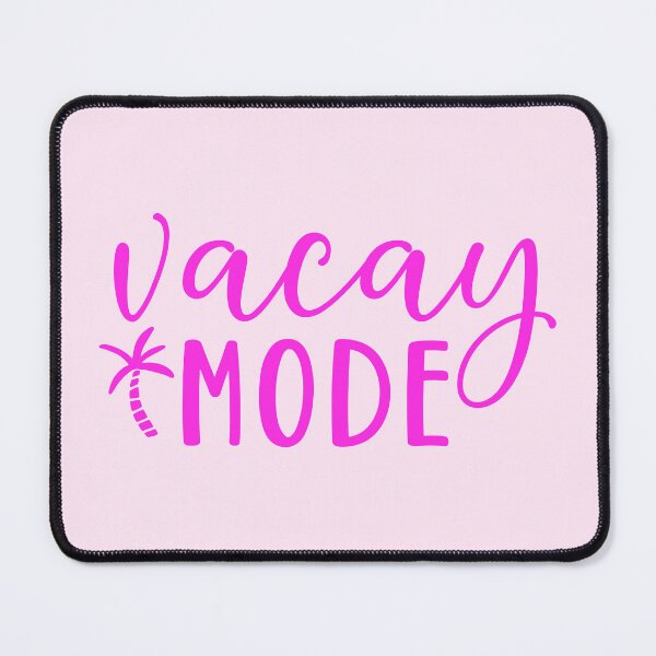 Item preview, Vacay Mode – pink palm Tree Vacation Design designed and sold by EmeraldeaArt.