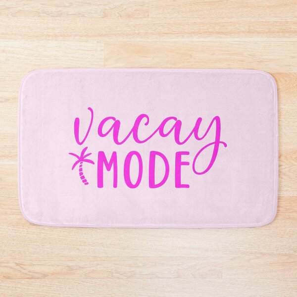 Item preview, Vacay Mode – pink palm Tree Vacation Design designed and sold by EmeraldeaArt.