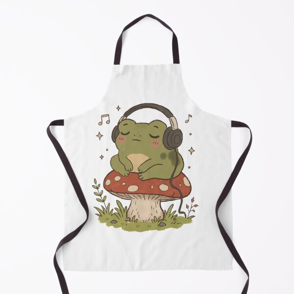Item preview, Lo-Fi Frog Mushroom Chill designed and sold by MJ ART.