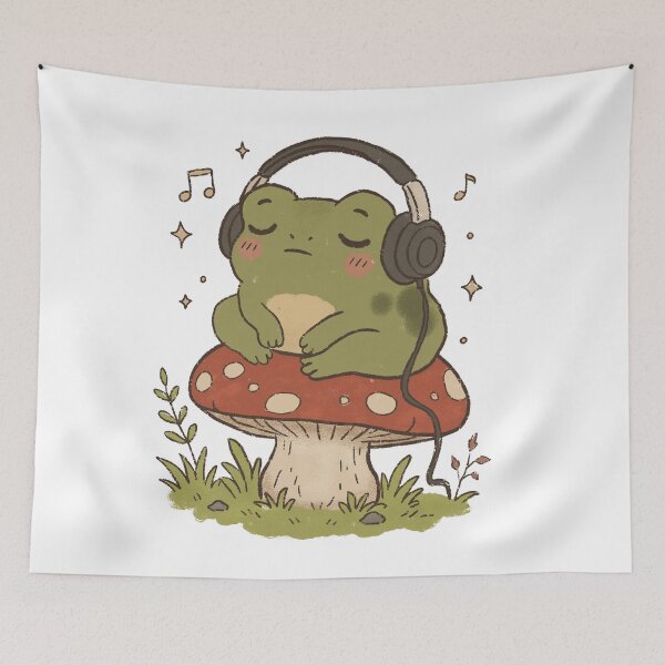 Item preview, Chili de rana y setas Lo-Fi designed and sold by MJ ART.