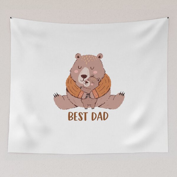 Item preview, Best Dad Bear Hug designed and sold by Stellar Geometry.