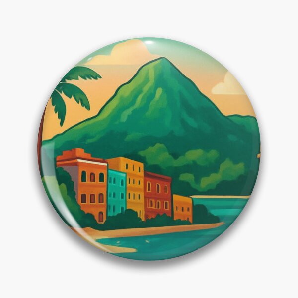 Artikelvorschau, Puerto Rico, Karibikinsel entworfen und verkauft von GUNAPRIYAA.