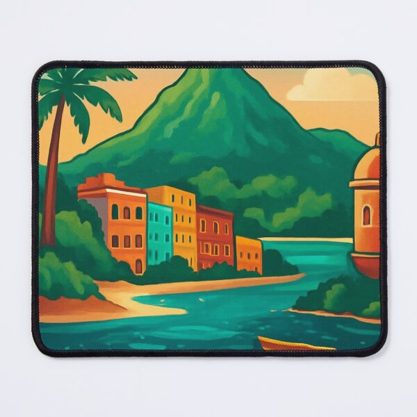 Item preview, Puerto Rico, isla caribeña designed and sold by GUNAPRIYAA.