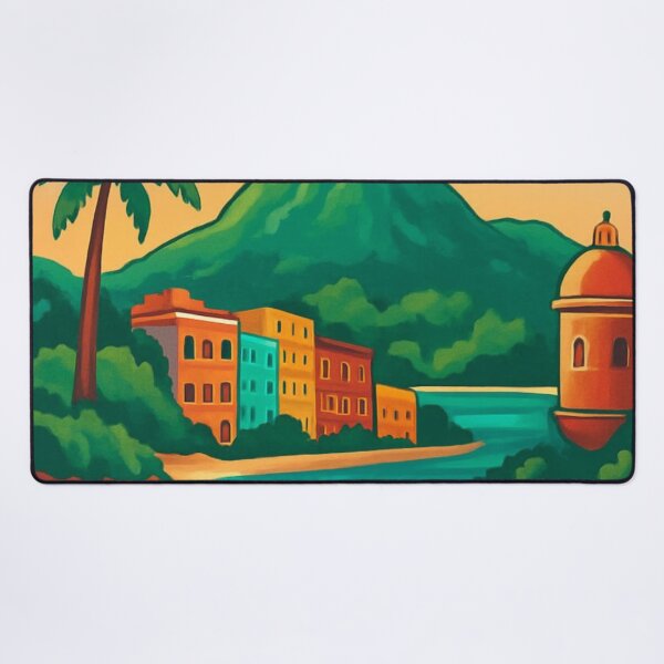 Artikelvorschau, Puerto Rico, Karibikinsel entworfen und verkauft von GUNAPRIYAA.