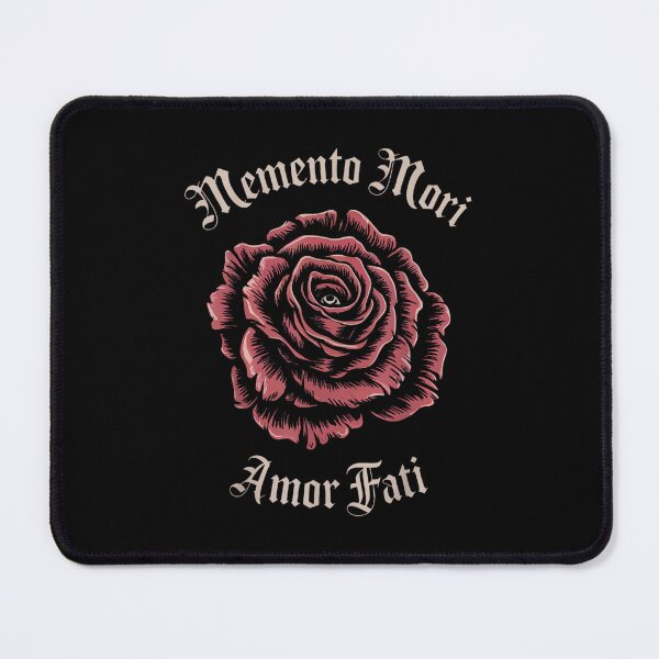 Item preview, Memento Mori Amor Fati Rose Latin Phrase Philosophy designed and sold by raeganluskanor.
