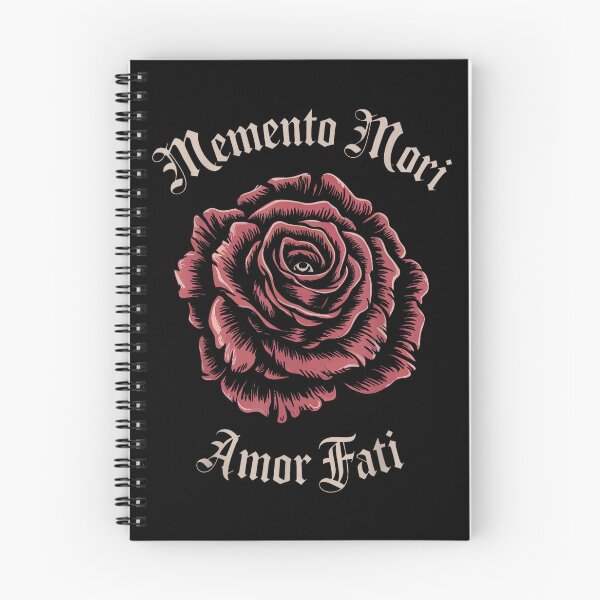 Item preview, Memento Mori Amor Fati Rose Latin Phrase Philosophy designed and sold by raeganluskanor.