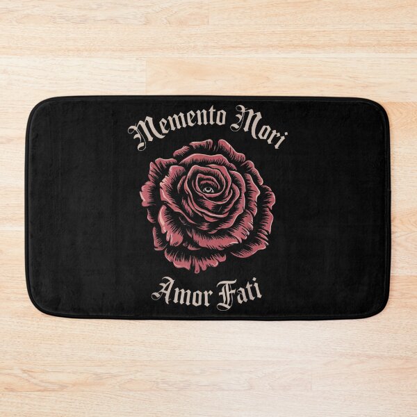 Artikelvorschau, Memento Mori Amor Fati Rose Lateinische Phrasenphilosophie entworfen und verkauft von raeganluskanor.