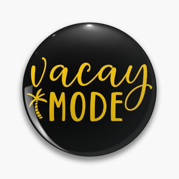 Item preview, Vacay Mode – Yellow Palm Tree Vacation Design designed and sold by EmeraldeaArt.
