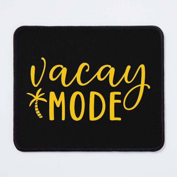 Item preview, Vacay Mode – Yellow Palm Tree Vacation Design designed and sold by EmeraldeaArt.