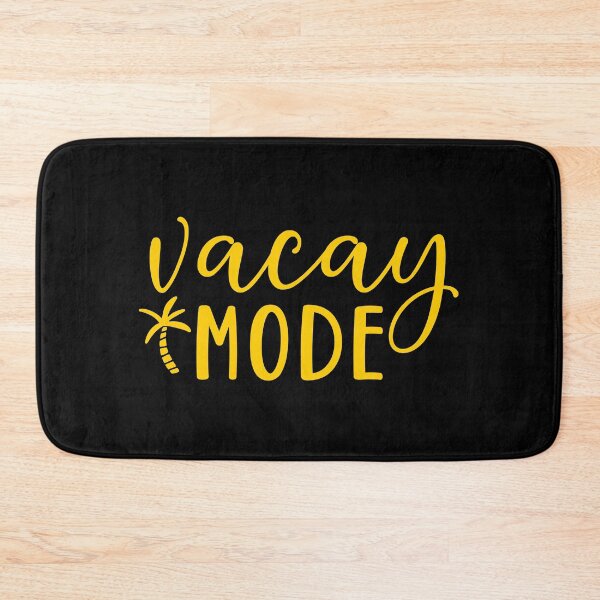 Item preview, Vacay Mode – Yellow Palm Tree Vacation Design designed and sold by EmeraldeaArt.