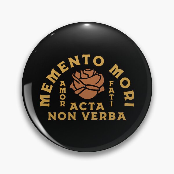 Item preview, Memento Mori Amor Fati Acta Non Verba designed and sold by raeganluskanor.