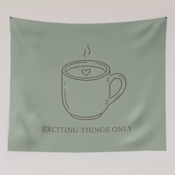 Item preview, Cozy Coffee Mug Line Art Coffee Inspirational designed and sold by SplashTastic.