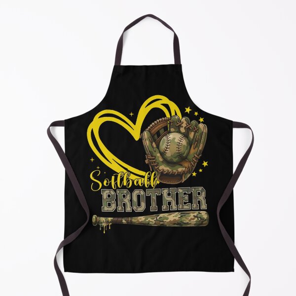 Item preview, Camo Softball Brother Game Day Tee designed and sold by LarryMBrown.