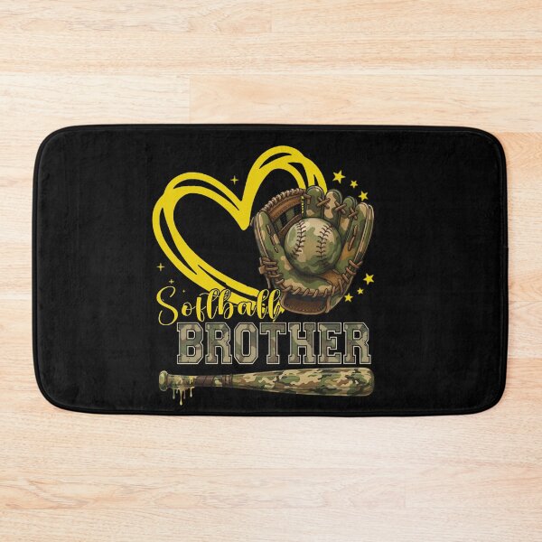 Item preview, Camo Softball Brother Game Day Tee designed and sold by LarryMBrown.
