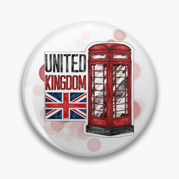 Item preview, United Kingdom Postage Stamp with Red Telephone Booth Design designed and sold by iamKRUK.