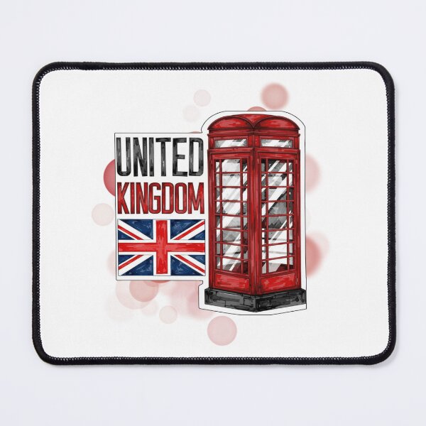 Item preview, United Kingdom Postage Stamp with Red Telephone Booth Design designed and sold by iamKRUK.