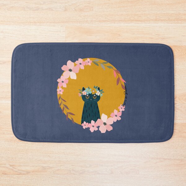 Item preview, Purrs in Bloom designed and sold by WeaselsStuff.