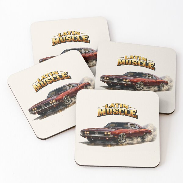 Item preview, Latin Muscle Classic Car Culture designed and sold by Retro Arabica.