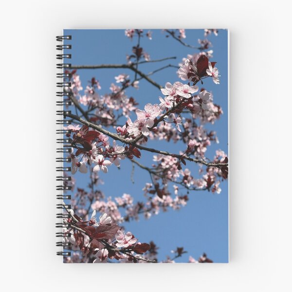 Item preview, Flowering Cherry Tree Branches Against Blue Sky designed and sold by BalkanBloom.