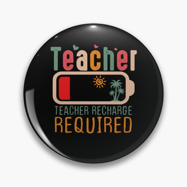 Item preview, Teacher Summer Recharge Required designed and sold by ge0rge0.
