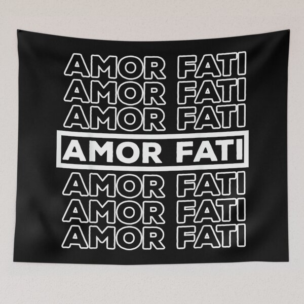 Item preview, Amor Fati No Mercy Down Under Philosophy Reading Repeat Idea designed and sold by raeganluskanor.