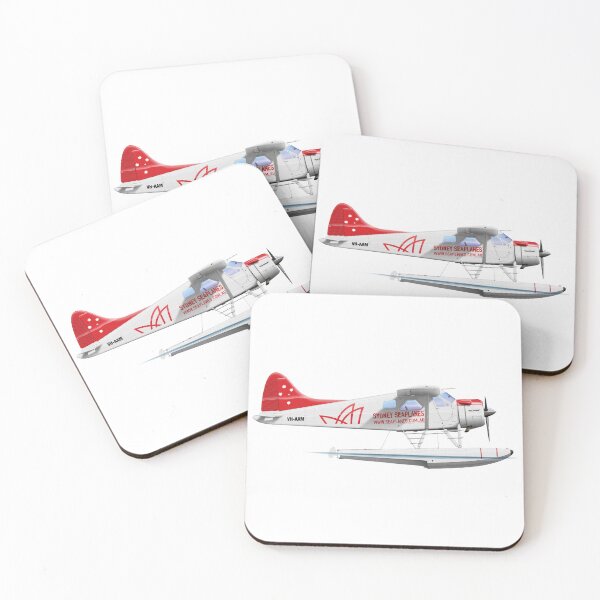Item preview, DHC DHC-2 BEAVER 1492 VH-AAM SYDNEY SEAPLANES 2012 designed and sold by Grubby Fingers Aircraft Illustration.
