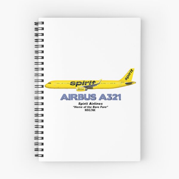Item preview, Airbus A321 - Spirit Airlines Home Of The Bare Fare designed and sold by writtengriffinc.