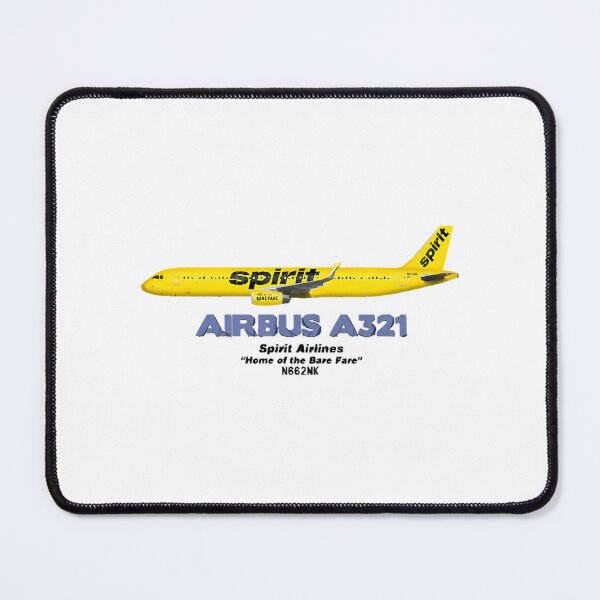 Item preview, Airbus A321 - Spirit Airlines Home Of The Bare Fare designed and sold by writtengriffinc.