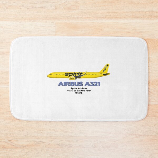 Item preview, Airbus A321 - Spirit Airlines Home Of The Bare Fare designed and sold by writtengriffinc.