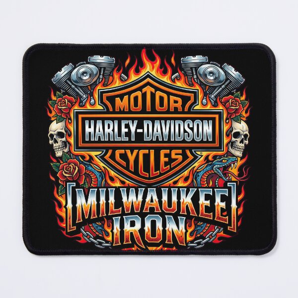 Item preview, Milwaukee Iron Harley Davidson Retro American Cruiser Design designed and sold by enzoade.