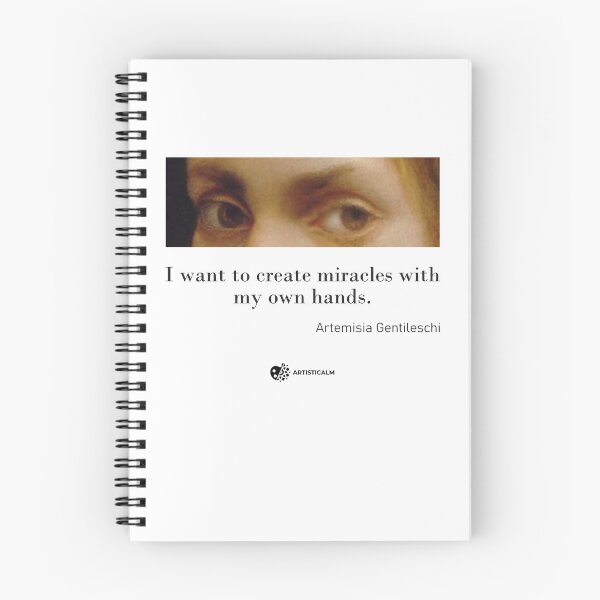 Item preview, Artisticalm - Artemisia Gentileschi Inspirational Art Quote Minimal Design Mindfulness Art designed and sold by Esoniana Design.