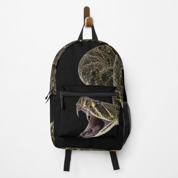 Item preview, Realistic Rattlesnake Striking Pose Illustration designed and sold by RoyalDeluxGo.