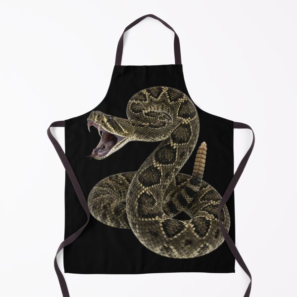 Item preview, Realistic Rattlesnake Striking Pose Illustration designed and sold by RoyalDeluxGo.