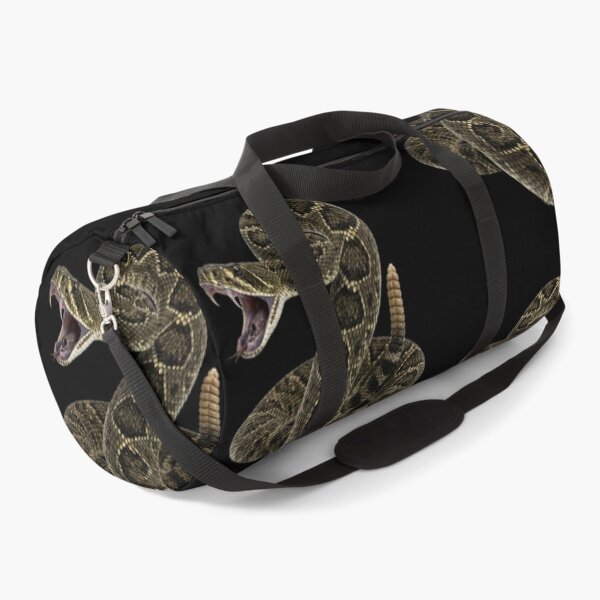 Item preview, Realistic Rattlesnake Striking Pose Illustration designed and sold by RoyalDeluxGo.