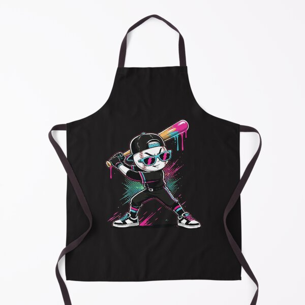 Item preview, Funny Baseball Ice Cream Drip Retro Kids Sports Graphic Design designed and sold by kiralynstration.