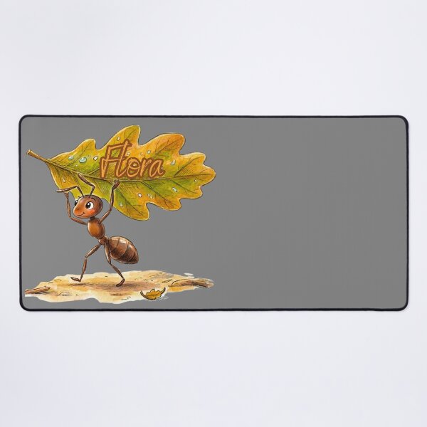 Item preview, Carrying Oak Leaf – Personalized Name Flora Watercolor Art designed and sold by MBBialyPiksel.