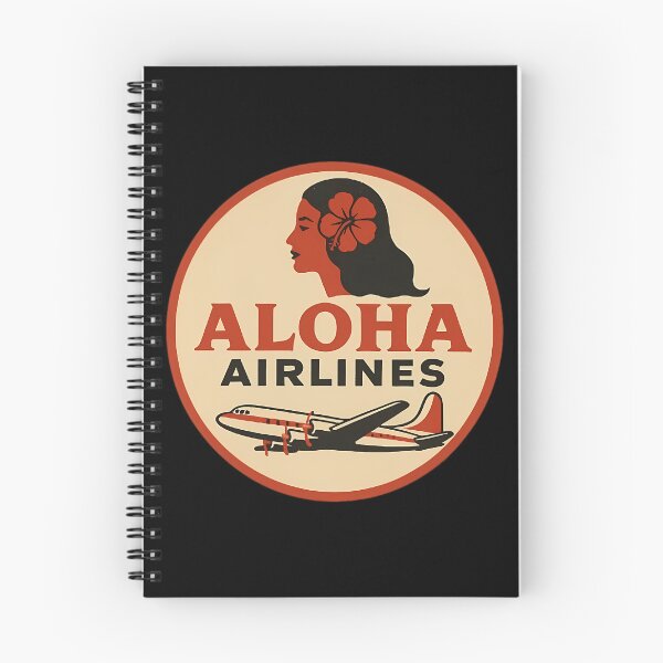 Item preview, Aloha Airlines Airliner Hawaiian Aviation Pilot Presents designed and sold by writtengriffinc.