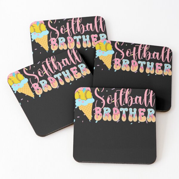 Item preview, Cute Softball Brother Ice Cream Tee designed and sold by LarryMBrown.