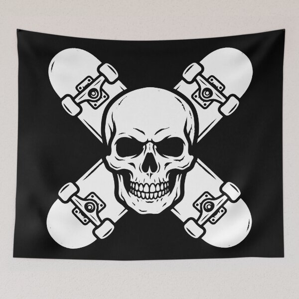 Item preview, Minimalist Skull Face Vector Line Art Graphic designed and sold by seven things shop.